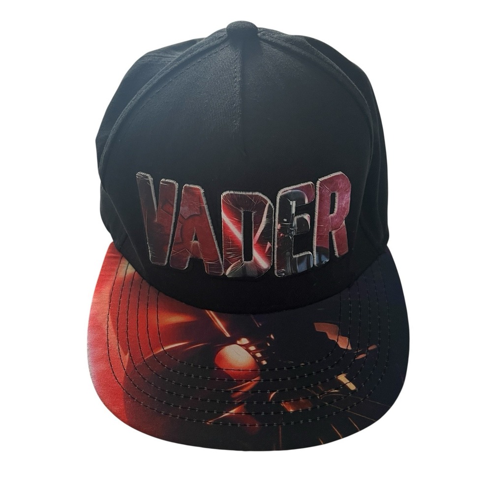Star Wars Snapback Baseball Cap‎ Hat Darth Vader Graphic Print